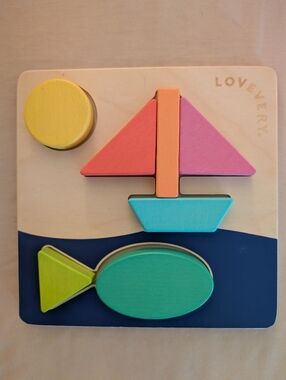 Lovevery Two sided Puzzle